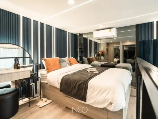 Selling down payment The Origin Sukhumvit - Sai Luat E22 Station DUO SPACE 2 floors. If interested, hurry and reserve now. Don't miss it.