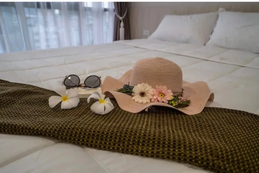 For rent: Green Ville Sukhumvit 101, fully furnished, ready to move in, fully furnished, just bring your bags and move in.