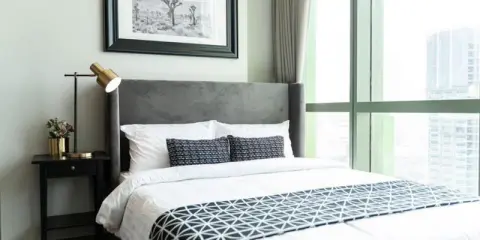 ให้เช่า Wish Signature มิดทาวน์ สยาม ห้องสวย ตกแต่งเสร็จพร้อมเข้าอยู่ พลาดไม่ได้แล้ว