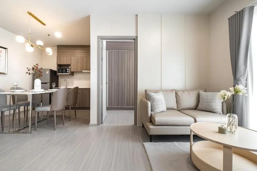 ให้เช่าคอนโดหรู The Parkland Phetkasem 56 ห้องมุม Private แต่ง Modern Luxury รีบมาจับจองเลย