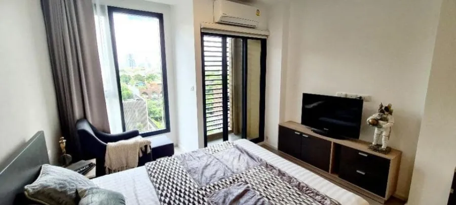 Sell for rent!! Condo Denim, Chatuchak, Floor 6, Building C, garden view, nice room, wow price, hurry up and reserve it!!