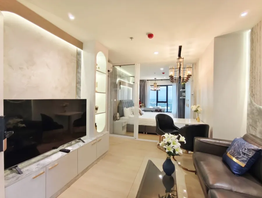 ให้เช่า TERRA RESIDENCE ห้องชั้น 33 สูงสุดๆ หัวมุมส่วนตัว ทิศเหนือ ห้องบิ้วท์อินหรู เฟอร์ครบครัน พร้อมเข้าอยู่