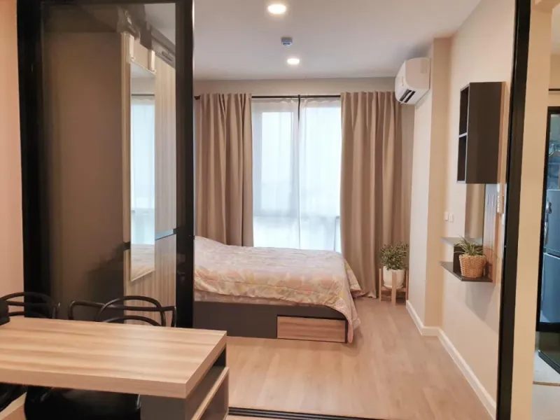 ห้องสวย ตกแต่งน่าอยู่สุดๆ เฟอร์บิ้วอินทั้งห้อง เช่าเลยที่ The Cube Plus Phaholyothin 56 สวยปังจองเลย