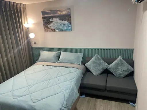 For rent: Kave Town Island, 6th floor, outside view, beautiful room, fully furnished, ready to move in, reserve now, hurry!