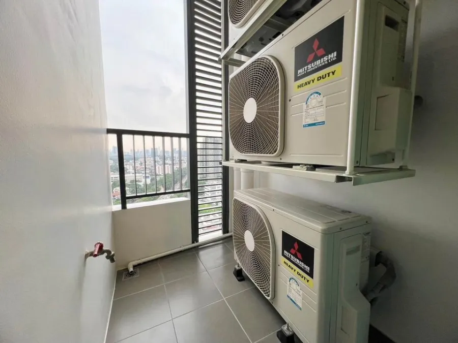 For rent, Metro Sky Prachachuen, city view, beautifully decorated room, very livable. Don't just look and book now.