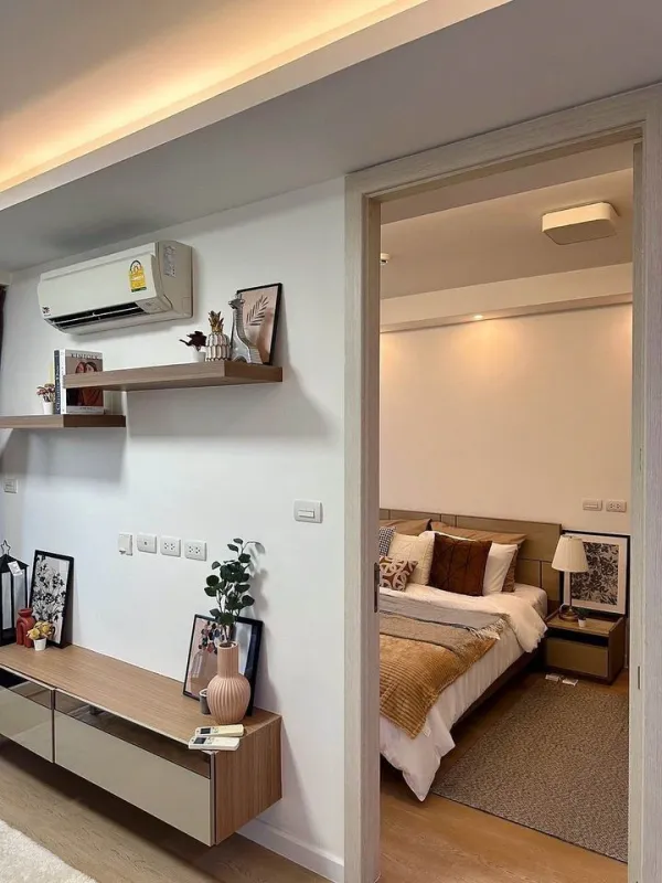 ขาย JRY Condo Rama 9 ตกแต่งด้วยเฟอร์นิเจอร์ SB ทั้งห้อง น่าอยู่มาก เดินทางสะดวกสบาย รีบจับจองเลย