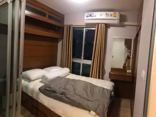 Don't miss it Built-in, very full, this room for sale Plum Condo Chaengwattana Station Phase 2