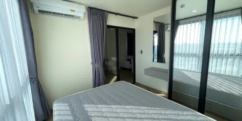 ให้เช่า คอนโด ดิ เอ็กซ์เซล กรูฟ ลาซาล 52 ตำแหน่ง​ large garden view พลาดไม่ได้แล้ว