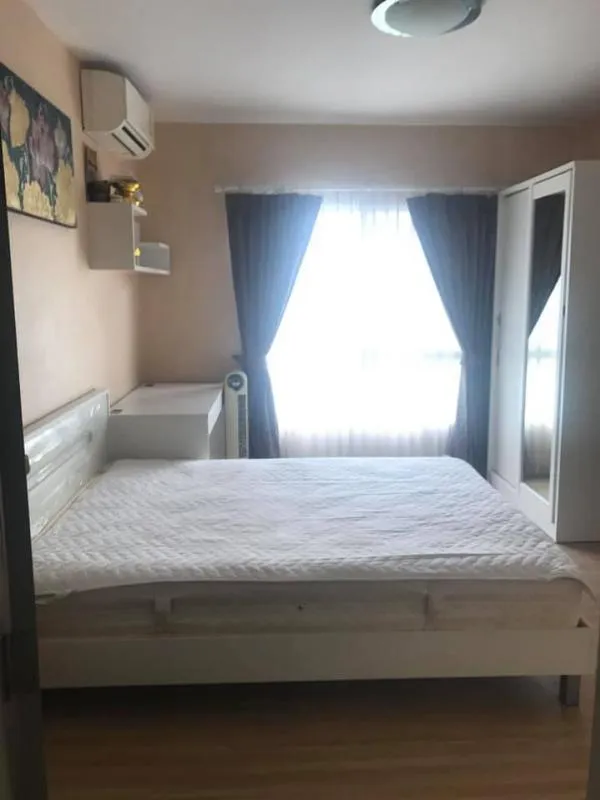 Condo for sale, The Kitt Chaengwattana, Building C, corner room with the most private, fully furnished, can't miss