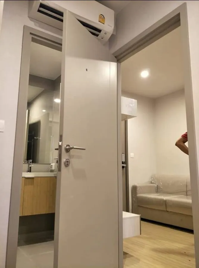 Condo for rent: The Privacy Tha Phra Interchange Modern style room, built-in furniture, 5th floor, good price, book now.