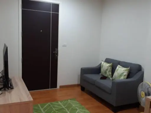 For rent, The President Sathorn-Ratchapruek, 3 rooms, simple decoration. Beautiful view, airy, good atmosphere, pleasant.