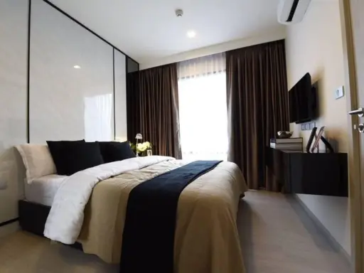 Condo for rent, Rhythm Sukhumvit 36-38, nice room, modern style, fully furnished, beautiful view, good price, hurry to book