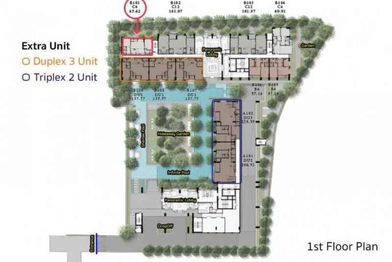 ขายใบจอง the reserve 61 hideaway ห้องมุม วิวดีมากเหมือนได้สวนส่วนตัว ซื้อตอนนี้อนาคตราคาขึ้นแน่นอน