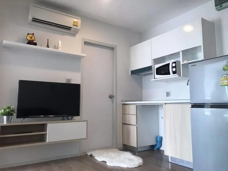 Oh my, for rent Episod Phahon Saphan Mai, beautiful room, fully furnished, 2 bedrooms, great view, ready to move in. Don't wait, hurry up.
