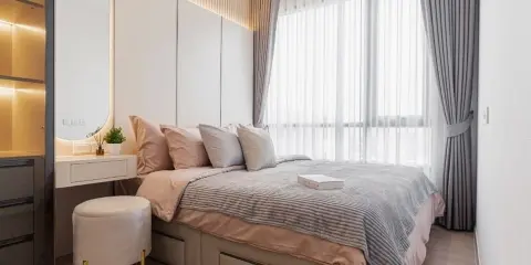 ให้เช่า Maru Ekamai 2 ตกแต่งสไตล์ Japanese Muji สวยมาก ใช้ไม้จริงทั้งหมด ดีขนาดนี้ไม่จองพลาดมาก