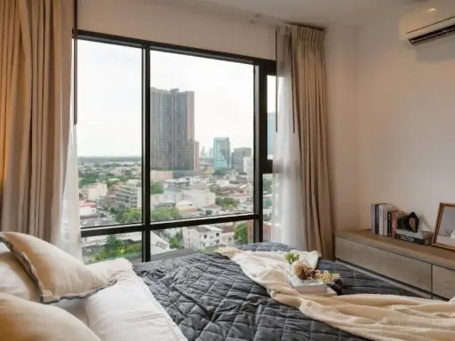 Selling Rhythm Sukhumvit 36-38. Rare corner unit, large 78 sq.m. | 15th floor. Enjoy stunning panoramic city views in the heart of Sukhumvit.