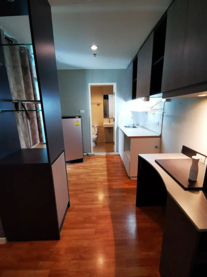 For rent or sale, Lumpini Ville Nakhon In - River View, ready to move in, 16th floor, garden view, plus a great price. Book now.