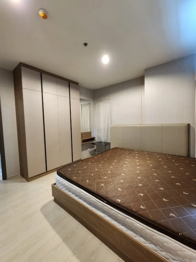 Condo for rent Ideo Tha Phra Interchange, 2 bedrooms, 2 bathrooms, corner room, rare, ready to move in, don't wait!!