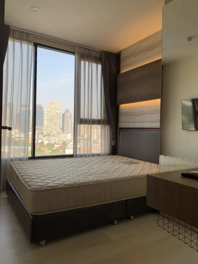 For sale/rent Knightsbridge Prime Sathon ห้องน่าอยู่ ชั้น 17 ได้วิวสูง สิ่งอำนวยความสะดวกพร้อมจองเลย