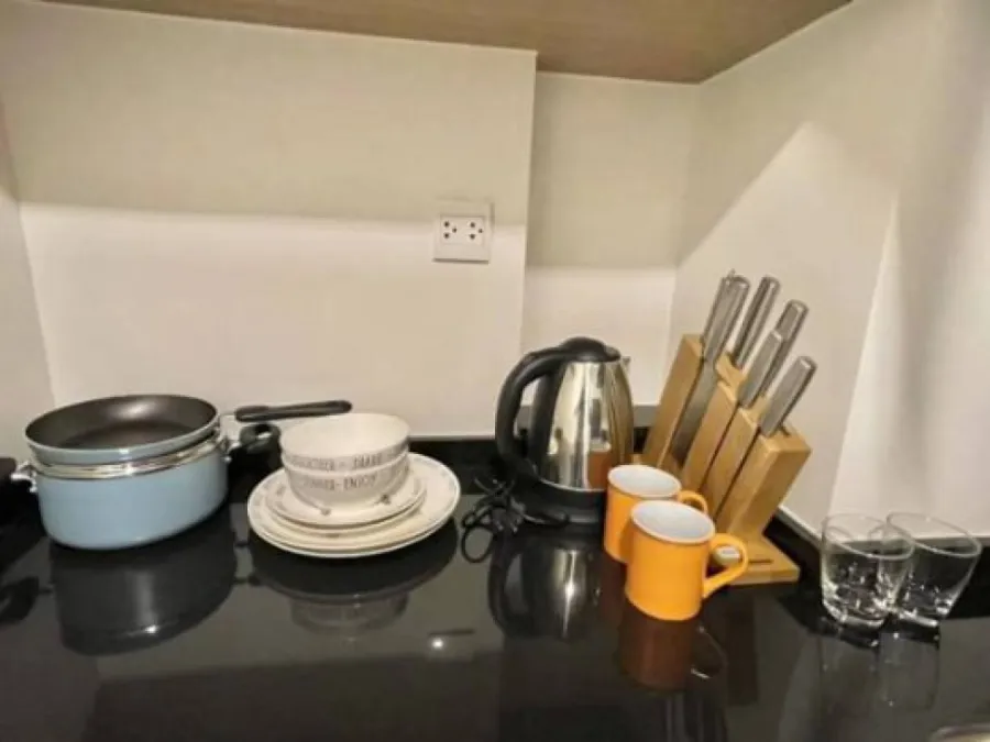 Condo for rent, Chambers On Nut Station, Building C, 3rd floor, fully furnished, ready to move in, friendly price, don't miss it.