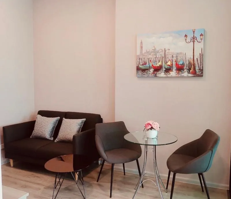 For rent!! Condo Knightsbridge Collage Ramkhamhaeng 14th floor, beautiful room, fully furnished, ready to move in, near MRT, hurry up and book now!!