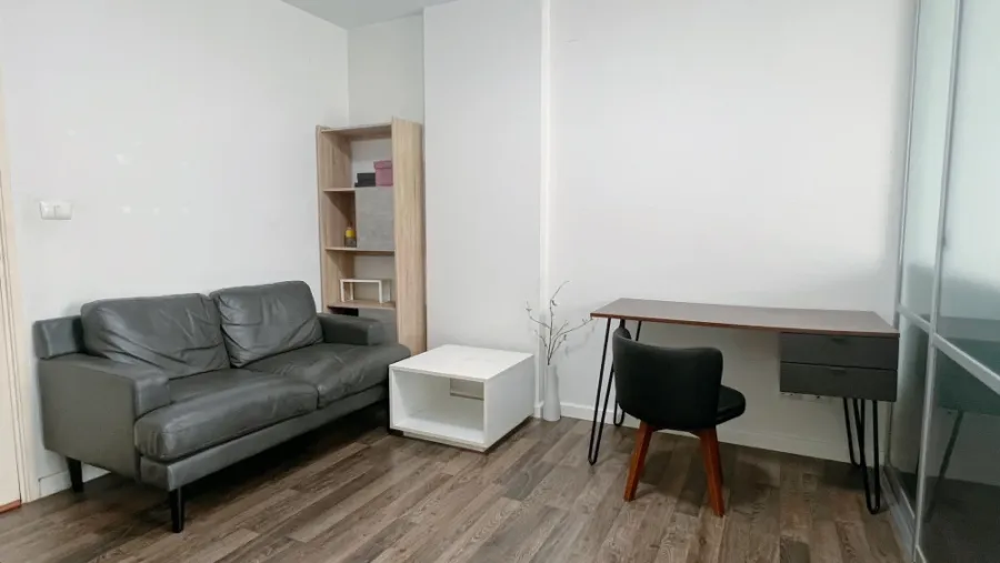 ขาย Dcondo Sukhumvit 109 ห้องพร้อมอยู่้ เฟอร์ครบ มาแต่ตัวเข้าอยู่ได้เลย!!!