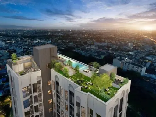 Selling a pre-sale unit at Origin Place Phetkasem, top floor residential unit. Rare unit in a prime location. Don't miss out!