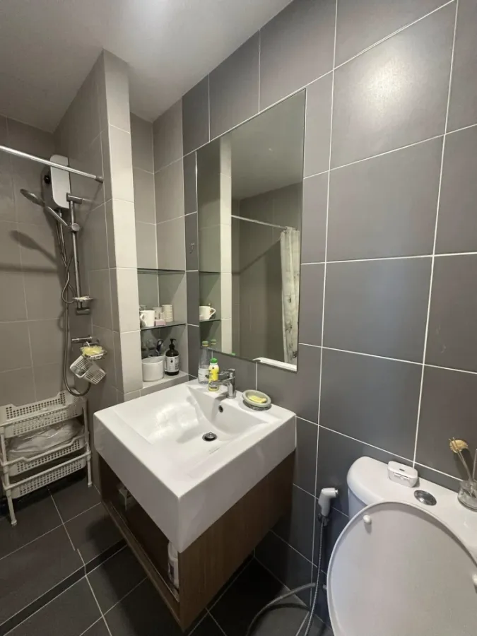 Condo for rent!! Knightsbridge Kaset Society, 7th floor, Building A, beautiful room, fully furnished, ready to move in. Don't miss it!!