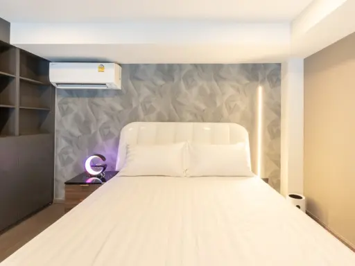 Condo for rent, Park Origin Chula, Samyan, south side, new room, no opposite room. Complete electrical appliances