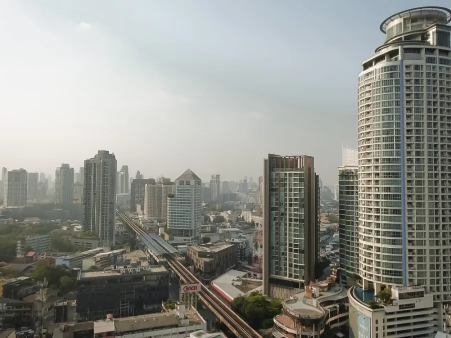 For rent: Wyne Sukhumvit, high floor, high floor, room decorated simply and elegantly, looks expensive, beautiful built-ins, can't make a reservation