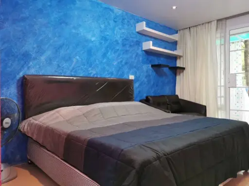 For rent I-House Laguna Garden RCA, beautiful room, colorful, ready to move in, affordable price, hurry!!