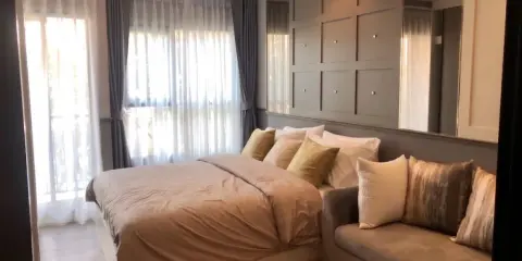ให้เช่า B Loft Sukhumvit 107 ห้องน่าอยู่ สิ่งอำนวยความสะดวกครบ ลากกระเป๋าเข้าได้เลย รีบจองด่วนๆ