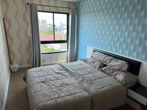 ขาย I Condo Sukhumvit 105 ห้องน่าอยู่ ส่วนกลางเลิศ มาพร้อมเฟอร์ครบครัน จองด่วน images