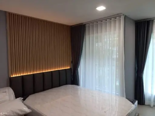 ให้เช่า เคฟ ทาวน์ ไอส์แลนด์ ชั้น 2 วิวสระ 1 bedroom spacial แต่งครบ พร้อมอยู่ จองเลยจ้า images