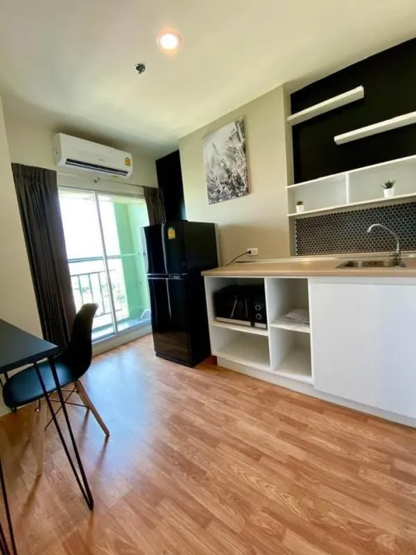 Very beautiful room for rent, Lumpini Park Petchkasem 98, fully built-in furniture. cool room decoration Looks good, has the best class. Urgent.