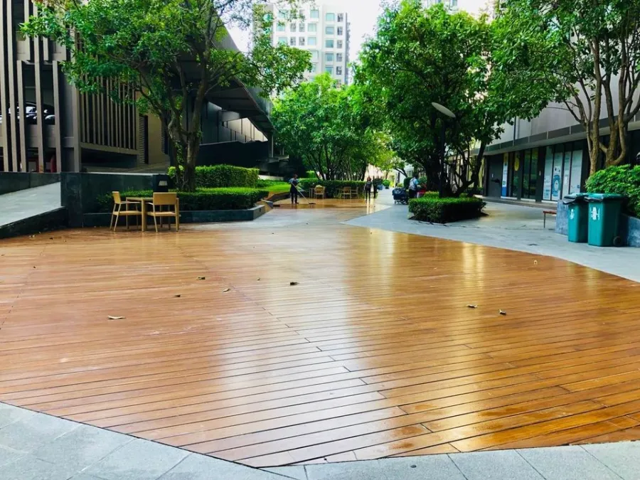 Condo for rent, Fuse Mobius Ramkhamhaeng Station, separated, fully furnished, shady, comfortable.