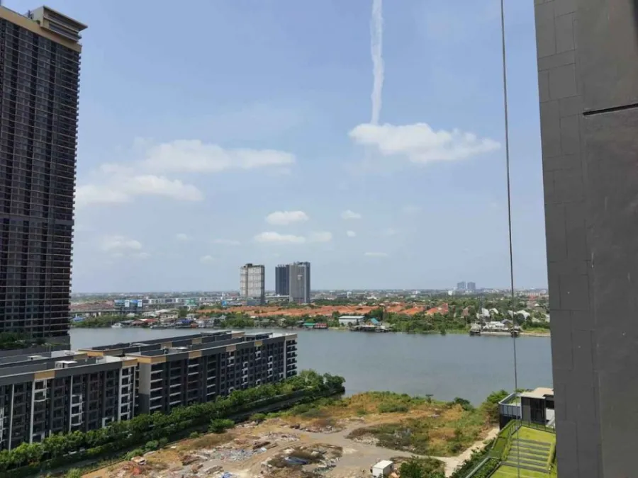 For Rent The politan aqua ชั้นสูง ได้วิวแม่น้ำสวยๆๆ เฟอร์นิเจอร์เครื่องใช้ไฟฟ้าอย่างดี ไม่จองพลาด