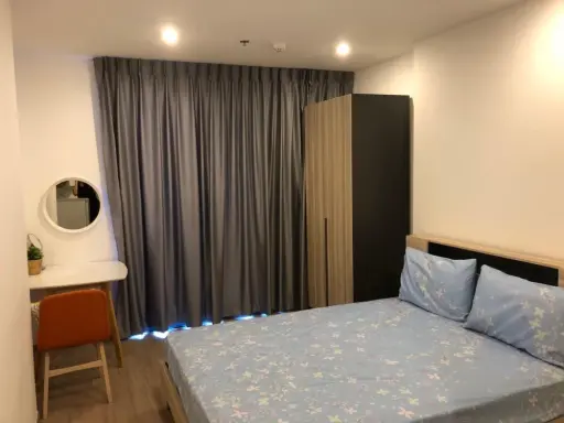 For rent!! Condo Ideo Q Chula-Samyan, studio room, 25th floor, beautiful room, fully furnished, hurry and reserve now!! images