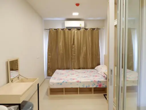 ให้เช่า Plum Condo Rangsit Alive 2 ห้องใหม่เวอร์ เฟอร์ครบ 1นอน หิ้วกระเป๋าใบเดียวเข้าอยู่ได้เลยจ้า