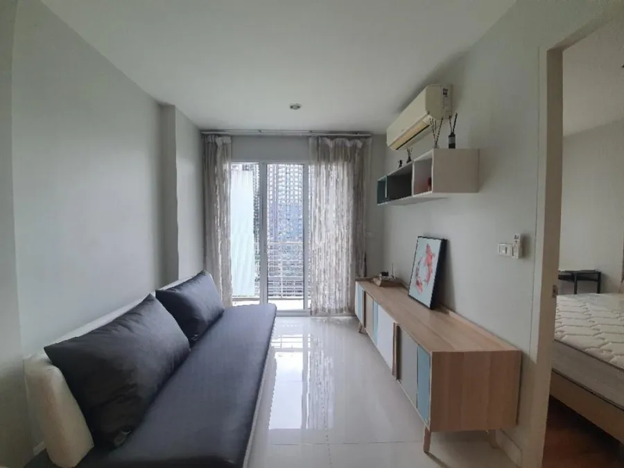 Condo for rent, The Mark Ratchada-Airport Link, east, ready to move in, fully furnished, central location