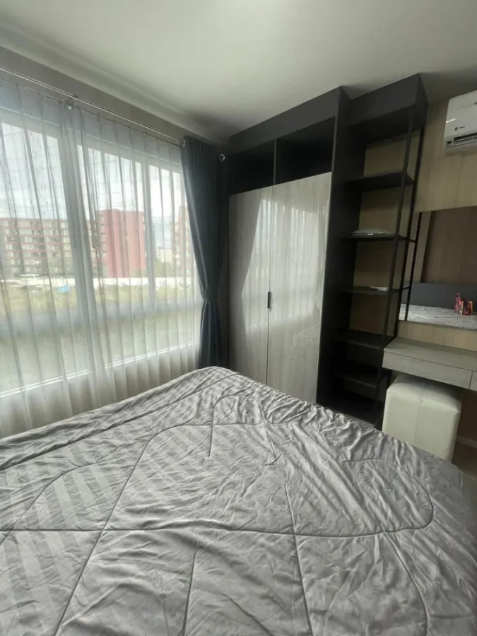 dcondo Campus Dome Rangsit ให้เช่า ติดวอลรอบห้อง พร้อมเครื่องใช้ไฟฟ้าอย่างดี พลาดแล้วจะเสียใจ