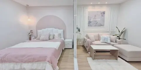 ขาย Regent Home 1 Phaholyothin 67 ห้องชั้น 4 ตกแต่งโทนพาสเทล เฟอร์ครบ ในทำเลดี จองเลย