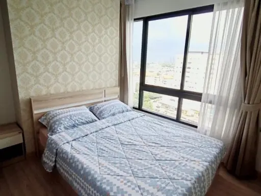For Rent Niche Mono Ratchavipha ห้องตกแต่งเรียบๆแต่น่าอยู่มาก มีพื้นที่ใช้สอยเยอะ วิวมุมสูง รีบจอง images
