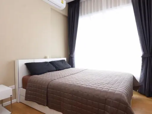 Condo for rent, The Saint Residences Ladprao, double bed, beautiful decoration, like it, hurry up, you will miss it