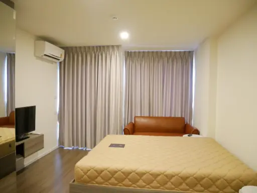 For rent: The Origin Ramintra 83 Station, 4th floor, Building D, fully furnished, just bring your bags and move in.