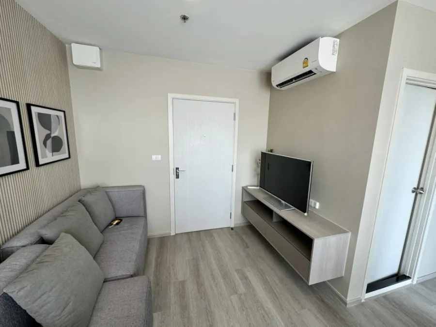 Condo for rent, Elio Sathorn-Wutthakat, studio room, 36th floor, city view, decorated in minimalist style, don't wait.