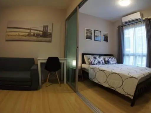 For rent, Plum Condo Chaengwattana, beautiful decoration, complete with this size. You can carry your bag in.
