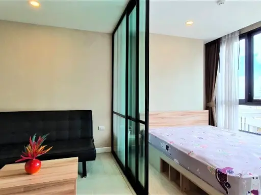 ให้เช่า คอนโด เดอะคิวบ์ พลัส มีนบุรี ห้องแนวช่องลม ห้องเย็น วิวโล่ง ระเบียงกว้าง ทำเลดีสุดๆ