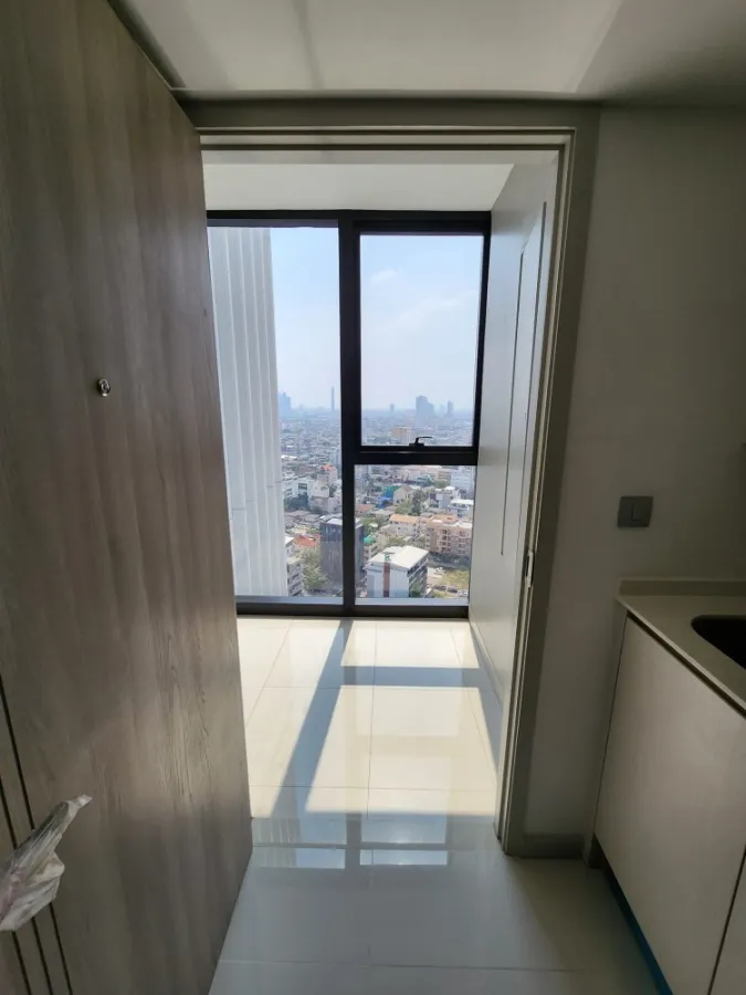 Condo for rent: Knightbridge Prime Sathorn, duplex room, wide size, empty room, decorated in style, book now.