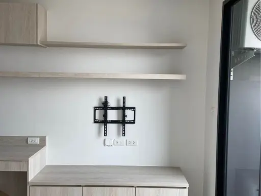 Condo for sale, Unio H Tiwanon, 28th floor, studio room, nice built-ins throughout the room, friendly price, reserve now.
